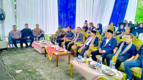 Ketua Bawaslu Tanggamus Hadiri Pelantikan Pengurus DPD dan DPC Partai NasDem Periode 2025–2029