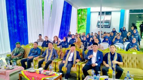 Ketua Bawaslu Tanggamus Hadiri Pelantikan Pengurus DPD dan DPC Partai NasDem Periode 2025–2029
