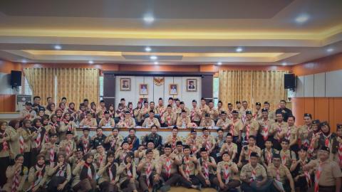 Rakercab II Gerakan Pramuka Tanggamus Resmi Dibuka, Targetkan Penguatan Program dan Penyelesaian Buper 2026