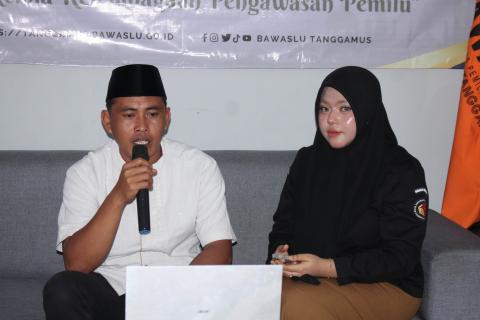 Isi Ramadan dengan Edukasi Demokrasi, Bawaslu Tanggamus Gelar Ngabuburit Pengawasan di Kotaagung Timur