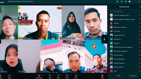 Bawaslu Tanggamus Gelar Rapat Proyeksi Kerja, Perkuat Strategi Kelembagaan Hadapi Agenda Ke Depan