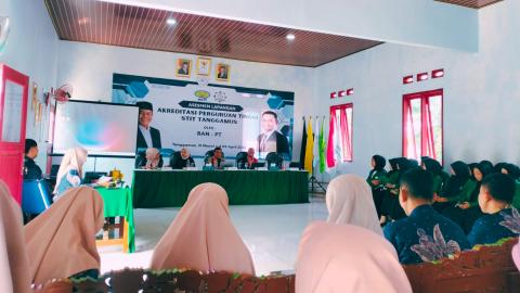 Wedi Yansyah Hadiri Asesmen Lapangan Akreditasi STIT Tanggamus, Wujud Dukungan Bawaslu terhadap Peningkatan Mutu Pendidikan
