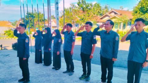 Apel Pagi Bawaslu Tanggamus, Momentum Perkuat Disiplin dan Semangat Pengawasan