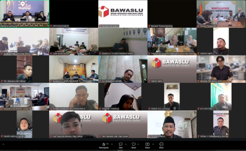 Bawaslu Tanggamus Tingkatkan Kapasitas Pengawasan Melalui Program ANTI LINGLUNG