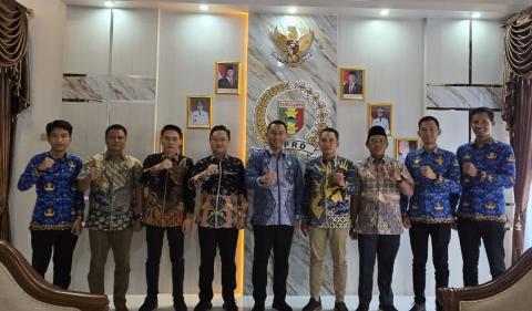 Bawaslu Kabupaten Tanggamus Audiensi dengan Ketua DPRD Bahas Optimalisasi Pengawasan Non-Tahapan