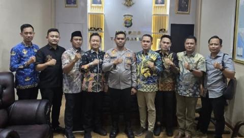 Bawaslu Kabupaten Tanggamus Audiensi dengan Kapolres Tanggamus Bahas Penguatan Pengawasan Non-Tahapan