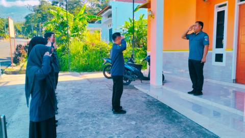 Apel Pagi Bawaslu Tanggamus, Momentum Perkuat Disiplin dan Semangat Pengawasan