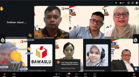 Bawaslu Tanggamus Ikuti Klinik Konsultasi Jabatan Fungsional Volume I, Perkuat Pemahaman Implementasi Permen PANRB Nomor 1 Tahun 2023