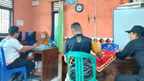 Bawaslu Tanggamus Lakukan Uji Petik Data Pemilih Berkelanjutan di Kotaagung Timur