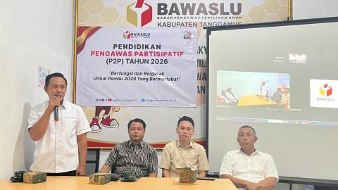 Bawaslu Tanggamus Cetak Kader Pengawas Partisipatif, Perkuat Peran Masyarakat Mengawal Demokrasi