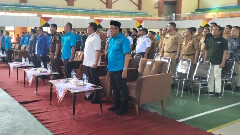 Bawaslu Kabupaten Tanggamus Hadiri Pelantikan Pengurus KNPI Kabupaten Tanggamus Masa Bhakti 2026–2029