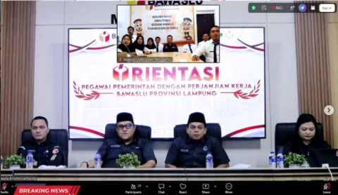 Tutup Orientasi PPPK Bawaslu se-Provinsi Lampung, Bawaslu Tanggamus Perkuat Komitmen dan Profesionalitas