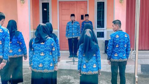Bawaslu Tanggamus Teguhkan Nilai Pancasila melalui Upacara Hari Kesaktian Pancasila 2026