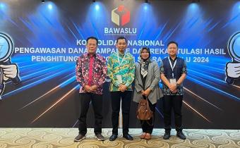Pada tanggal 9 hingga 11 Maret 2024, Bawaslu Tanggamus diwakili oleh Fery Ariyanto sebagai anggota dan Serly sebagai stafnya, turut hadir dalam Konsolidasi Nasional Pengawasan Dana Kampanye dan Rekapitulasi Hasil Perhitungan Perolehan Suara Pemilu 2024 yang diselenggarakan oleh Bawaslu RI. Acara ini diadakan sesuai amanat Pasal 93 Undang-Undang Nomor 7 Tahun 2017, yang menekankan peran Bawaslu dalam mengawasi tahapan penyelenggaraan pemilu, termasuk kampanye, dana kampanye, dan rekapitulasi hasil perolehan 