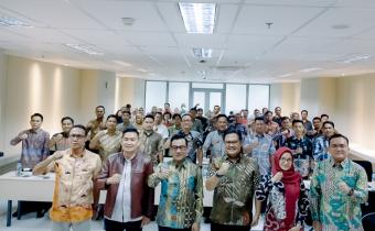Bawaslu Kabupten Tanggamus mengikuti kegiatan Rapat Evaluasi Penanganan Pelanggaran Administratif Pemilu pada Tahapan Pengawasan Pemilu Tahun 2024
