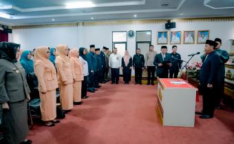 Pelantikan PJ Sekda Tanggamus
