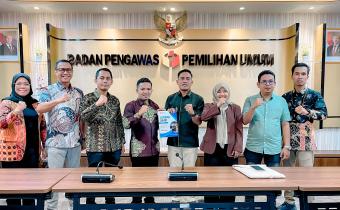 Bawaslu Tanggamus Serahkan Laporan Pencegahan, Pengawasan, Pengawasan Partisipatif dan Hubungan Antar Lembaga ke Bawaslu RI