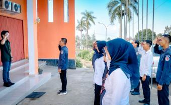 Bawaslu Tanggamus Gelar Apel Rutin, Tekankan Semangat Kerja dan Integritas