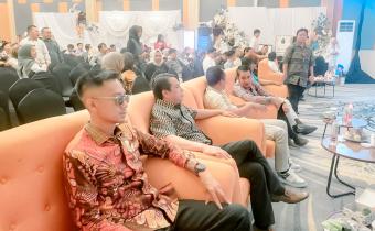 Bawaslu Tanggamus Hadiri Perayaan Satu Dasawarsa Regency Hotel Pringsewu