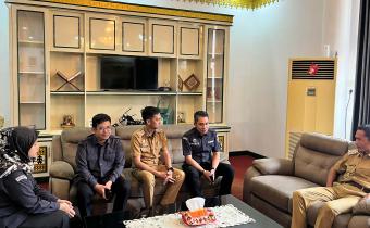 Bawaslu Kabupaten Tanggamus Lakukan Audiensi dengan Wakil Bupati Tanggamus