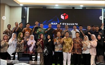 Ketua Bawaslu Tanggamus Hadiri Rapat Evaluasi Pengelolaan Persuratan dan Kearsipan Bawaslu se-Provinsi Lampung
