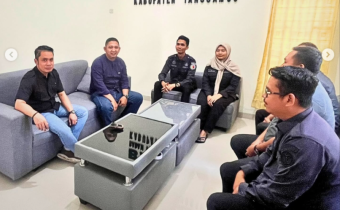 Bawaslu Tanggamus Terima Kunjungan Silaturahmi dari PASKAS Wilayah Sumatera