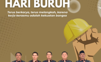 Bawaslu Kabupaten Tanggamus Ucapkan Selamat Hari Buruh Sedunia: “Kerja Kerasmu Adalah Kekuatan Bangsa!”