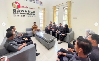 Bawaslu Kabupaten Tanggamus Gelar Rapat Internal Evaluasi Kinerja Triwulan