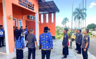 BAWASLU KABUPATEN TANGGAMUS GELAR UPACARA PERINGATAN HARI KEBANGKITAN NASIONAL 2025