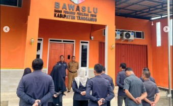 Bawaslu Kabupaten Tanggamus Gelar Apel Rutin: Tegaskan Komitmen Pengawasan di Masa Non-Tahapan Pemilu