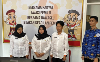 Bawaslu Kabupaten Tanggamus Ikuti Zoom Meeting Penerimaan dan Pengarahan CPNS Bawaslu Tahun 2024