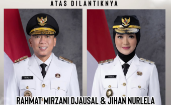 Bawaslu Kabupaten Tanggamus Ucapkan Selamat atas Pelantikan Gubernur dan Wakil Gubernur Lampung Masa Jabatan 2025–2030