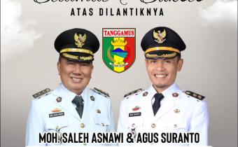 Bawaslu Kabupaten Tanggamus Ucapkan Selamat atas Pelantikan Bupati dan Wakil Bupati Tanggamus Masa Jabatan 2025–2030