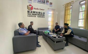 Bawaslu Provinsi Lampung Monitoring Realisasi Anggaran Pemilihan 2025 di Bawaslu Tanggamus