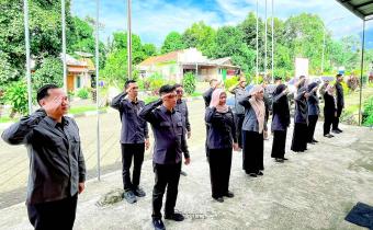 Apel Pagi Awali Tahun 2026, Bawaslu Tanggamus Teguhkan Semangat dan Komitmen Bersama
