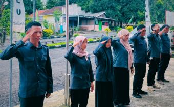 Awali Aktivitas Pasca Libur Idulfitri, Bawaslu Tanggamus Gelar Apel Senin Pagi