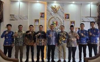 Bawaslu Kabupaten Tanggamus Audiensi dengan Ketua DPRD Bahas Optimalisasi Pengawasan Non-Tahapan