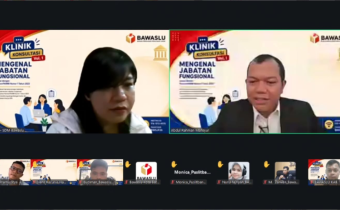 Bawaslu Tanggamus Ikuti Klinik Konsultasi Jabatan Fungsional Volume I, Perkuat Pemahaman Implementasi Permen PANRB Nomor 1 Tahun 2023