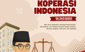 Selamat Hari Koperasi Indonesia: Koperasi Maju, Indonesia Adil dan Makmur