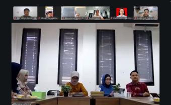 Bawaslu Tanggamus Ikuti Rapat Konsolidasi Pengawasan Pemutakhiran Data Pemilih Berkelanjutan Tingkat Provinsi