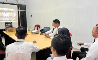 Bawaslu Kabupaten Tanggamus Ikuti Pembukaan Orientasi PPPK Bawaslu se-Provinsi Lampung