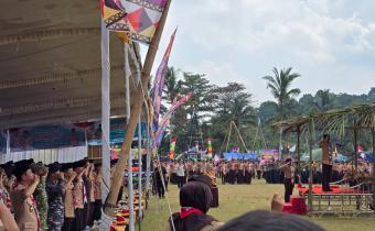 Semangat Hari Pramuka ke-65, Bawaslu Tanggamus Dorong Generasi Muda Berintegritas dan Peduli Demokrasi